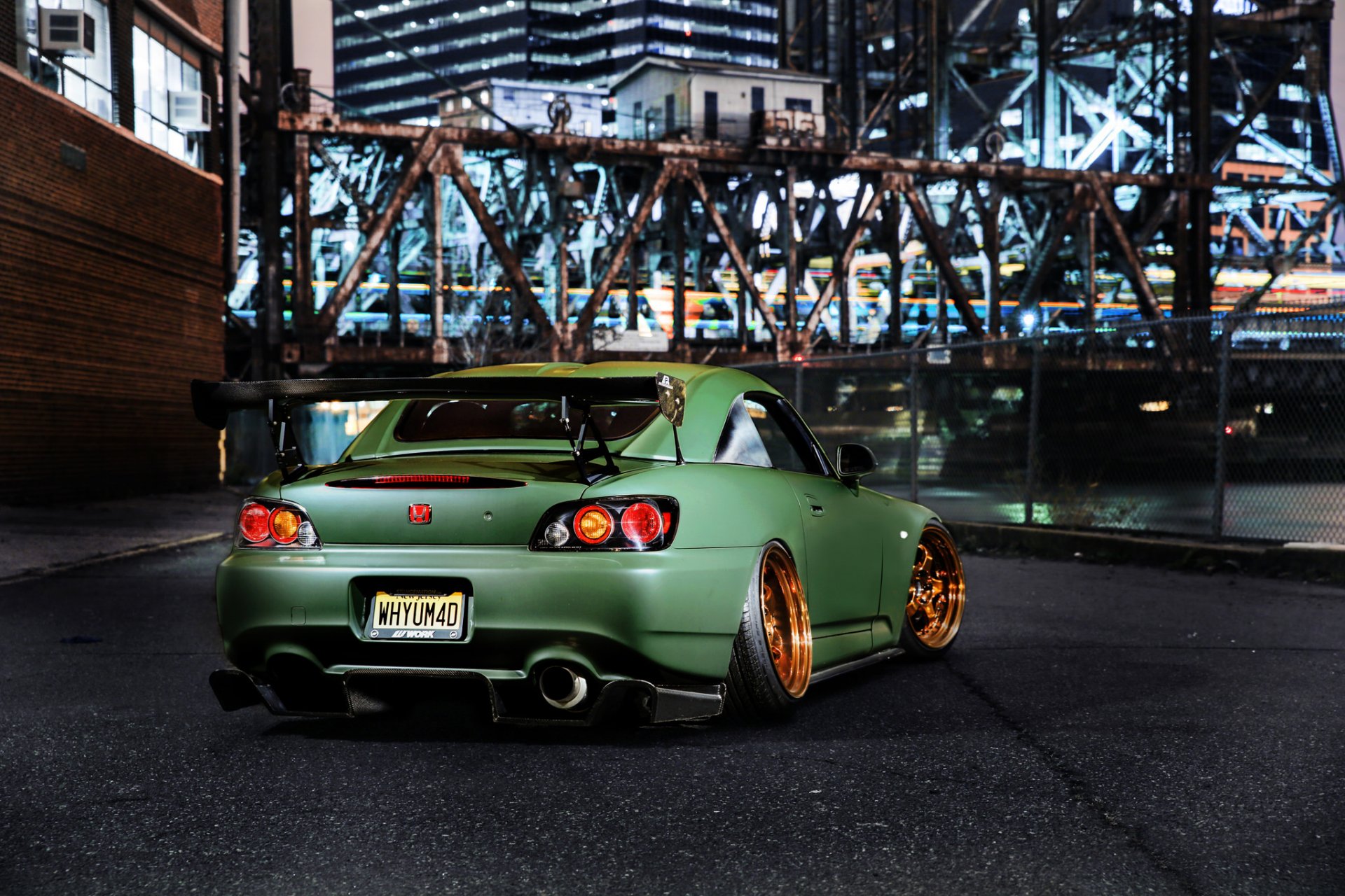 honda s2000 tuning vert honda nuit papier peint automatique