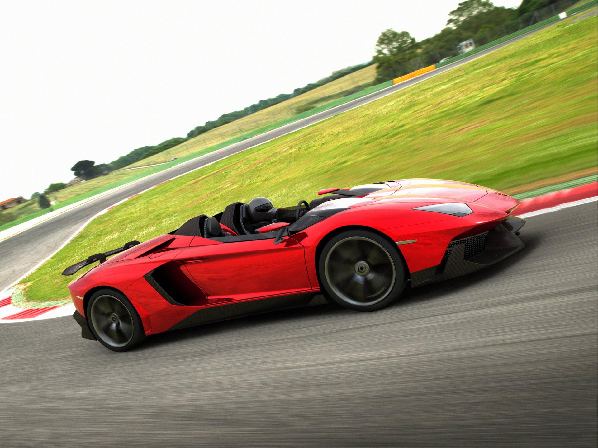 aventador j lamborghini coche superdeportivo pista velocidad