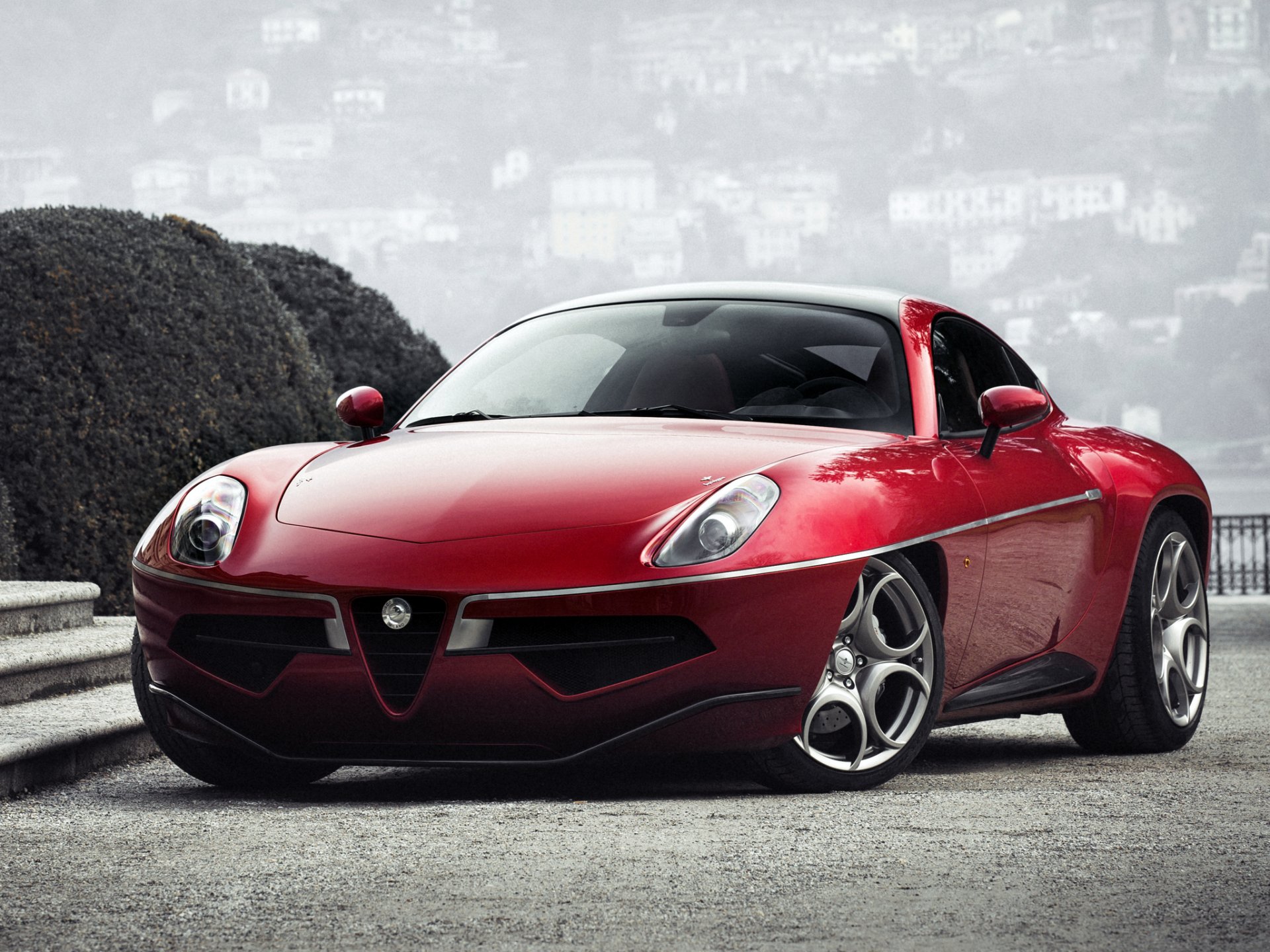 туризм alfa romeo дискотека volante машина передок фары красные