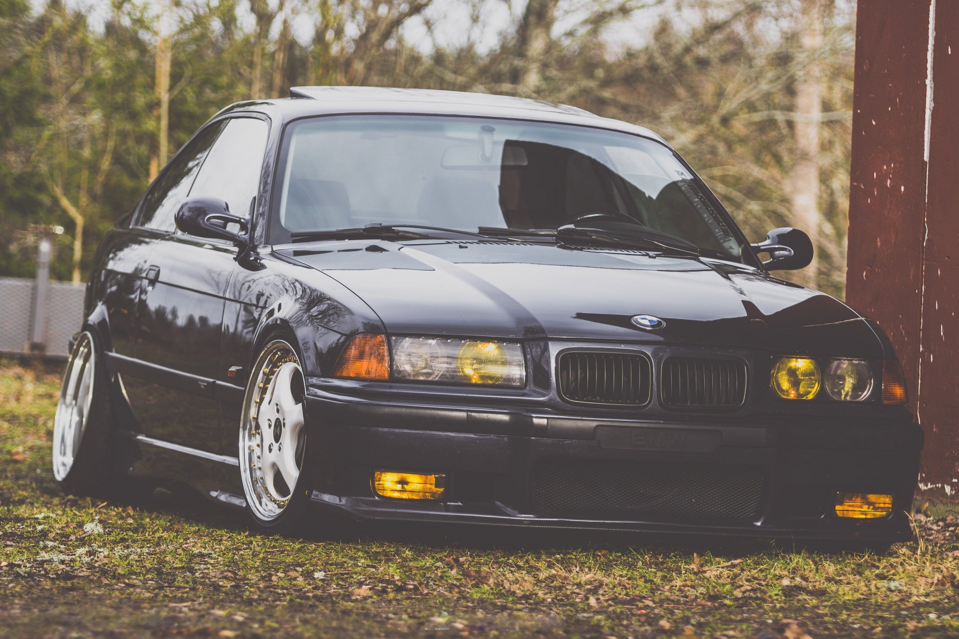 bmw e35 m3 position bmw automne feuilles noir