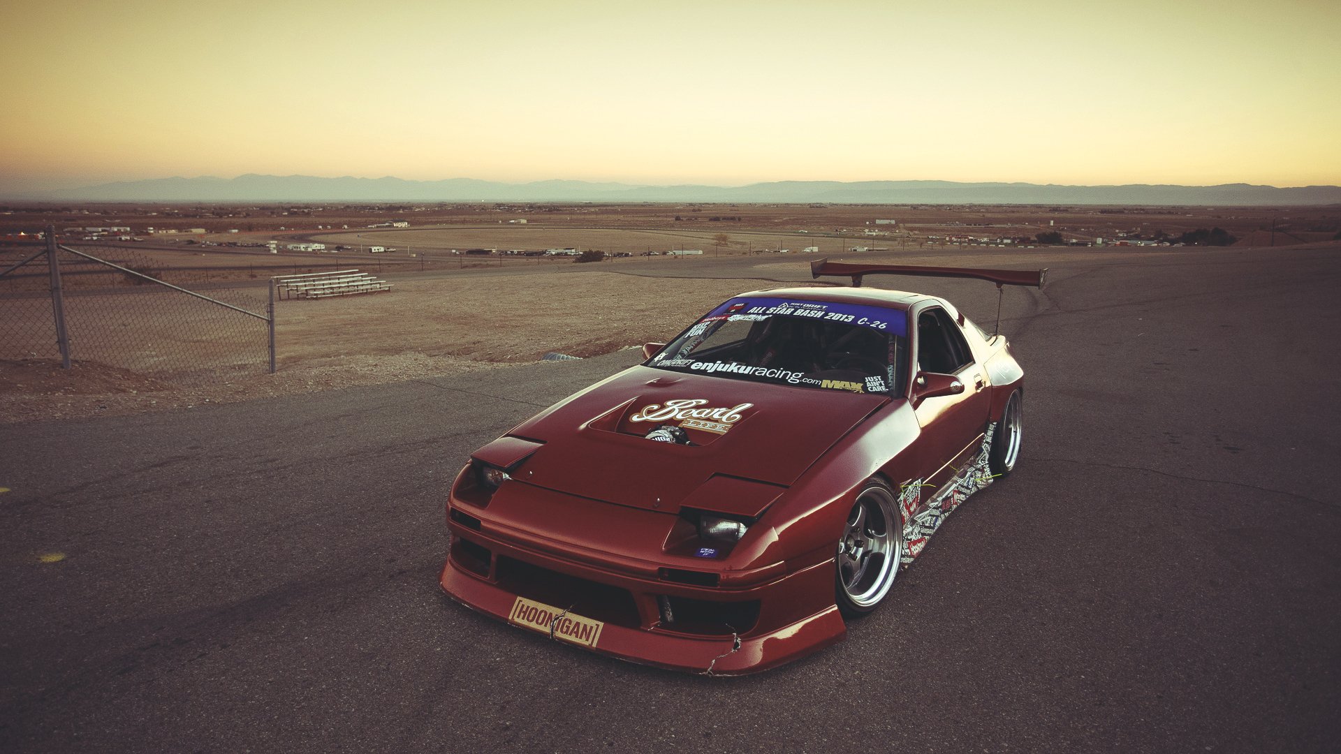 mazda rx7 hoonigan mazda desert