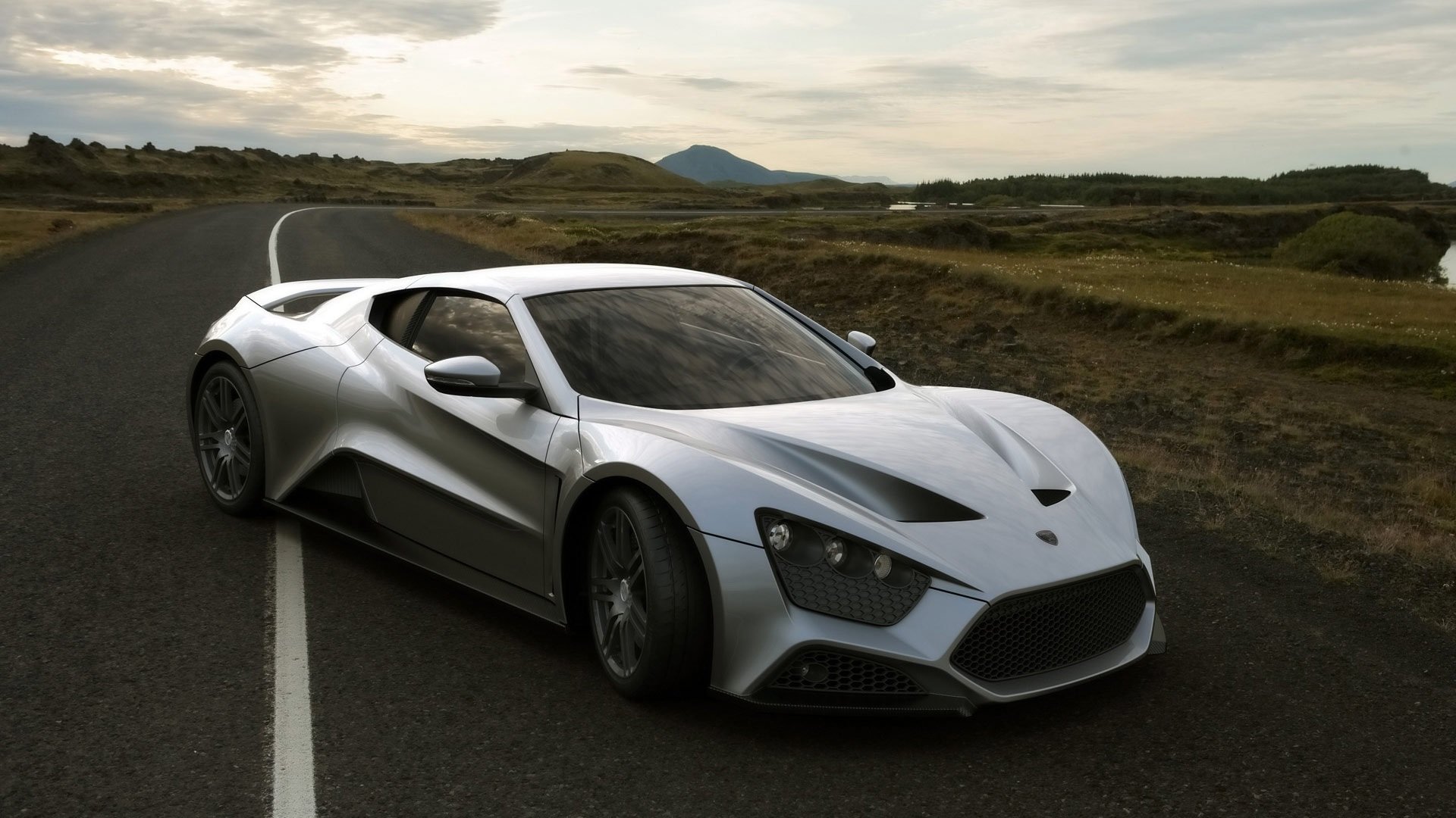 zenvo st1 дорога зенво серебряный