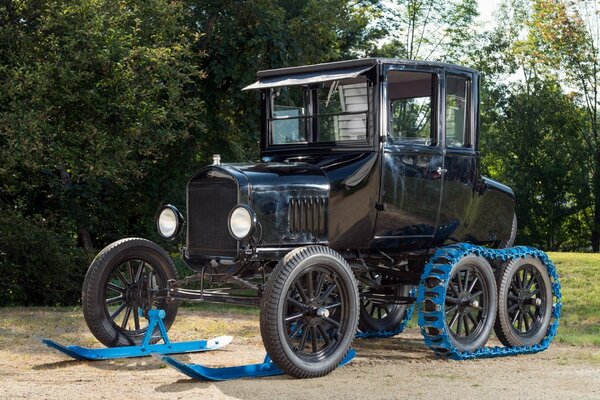 Retro Ford raquetas de nieve super Cross Country