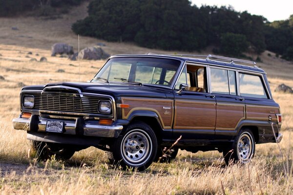 Jeep wagoneer Limited 1982, sueño americano