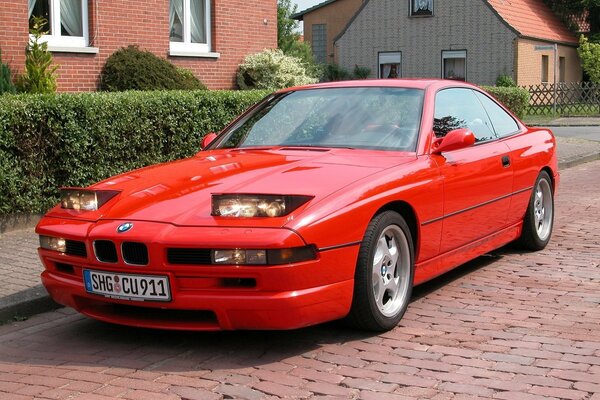 BMW 850 e31 eight sports car Bavaria germany