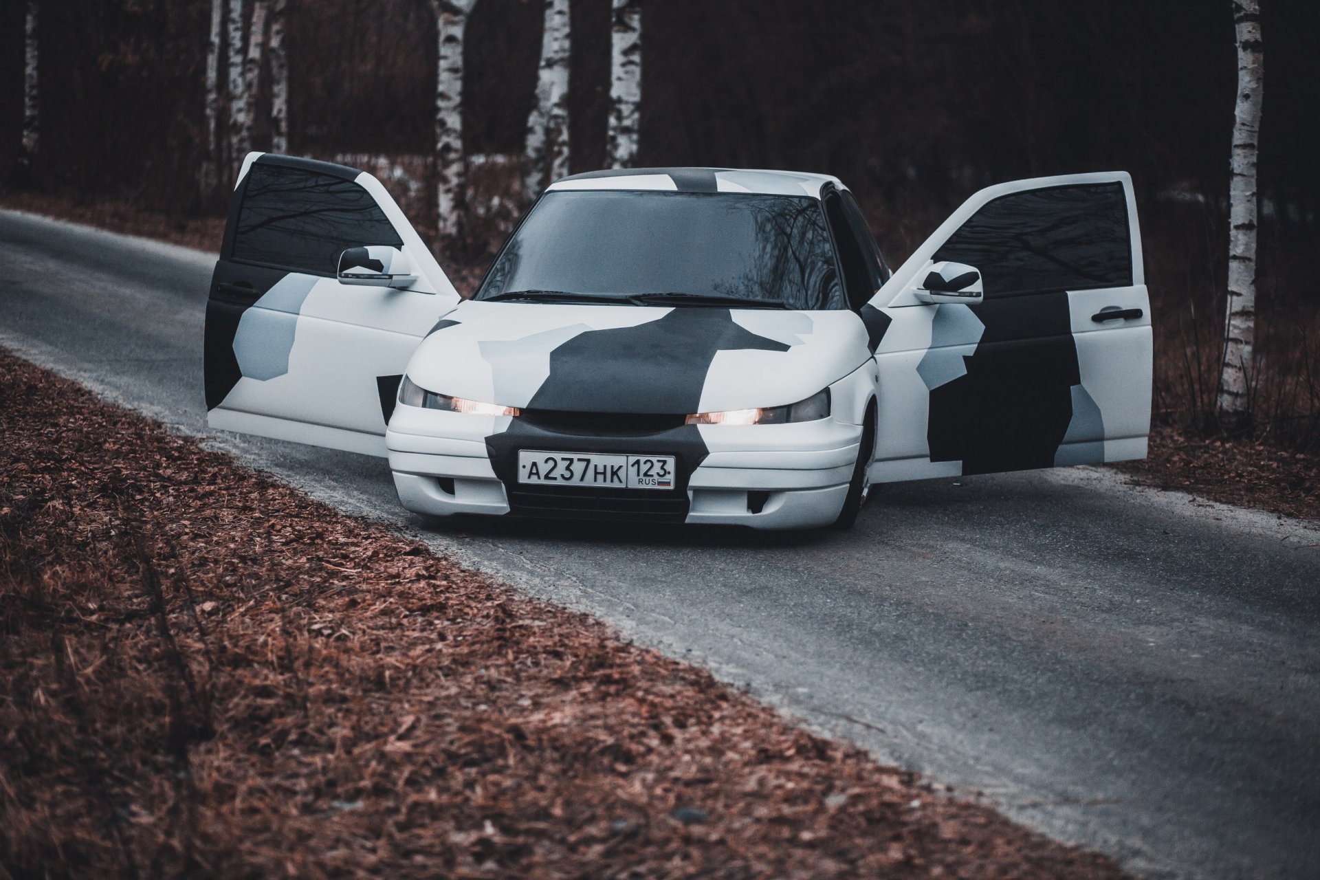 lada vaz coupé tuning posición