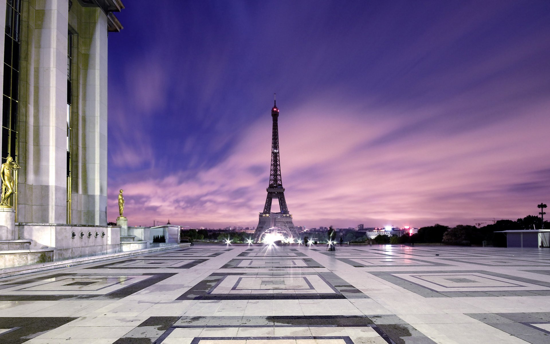 città parigi francia torre cielo
