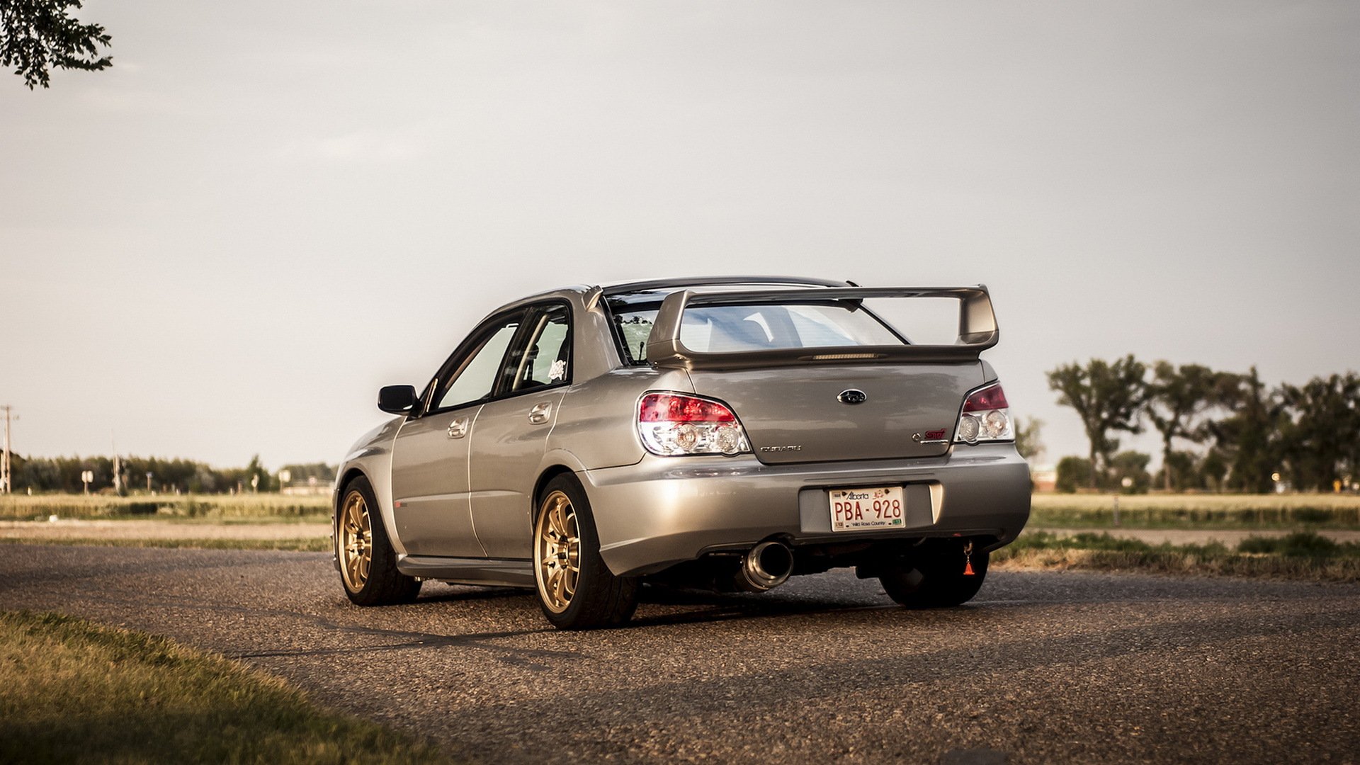 ubaru sti tuning subaru rear