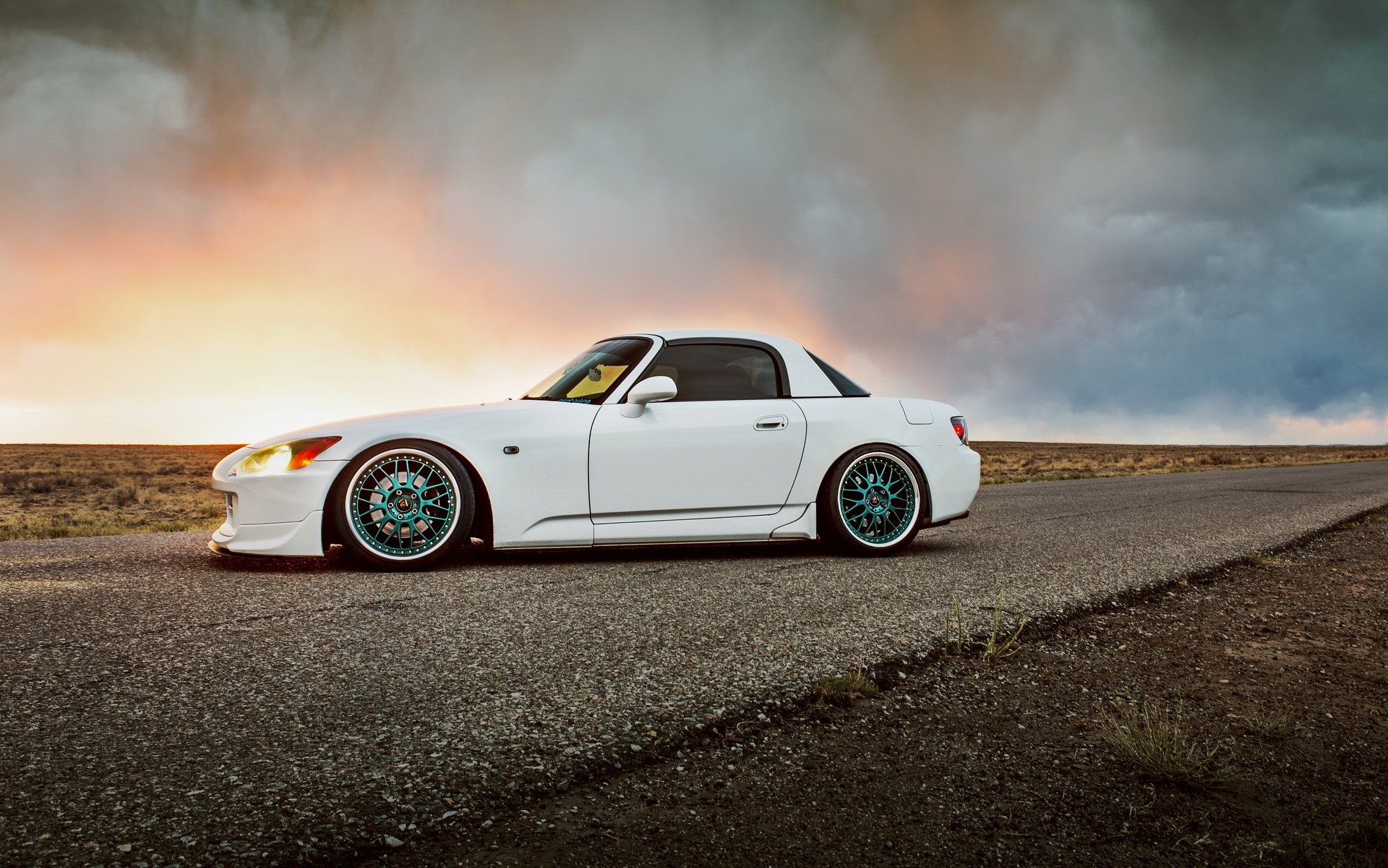 honda s2000 automobile strada spuntino lavoro fotografico