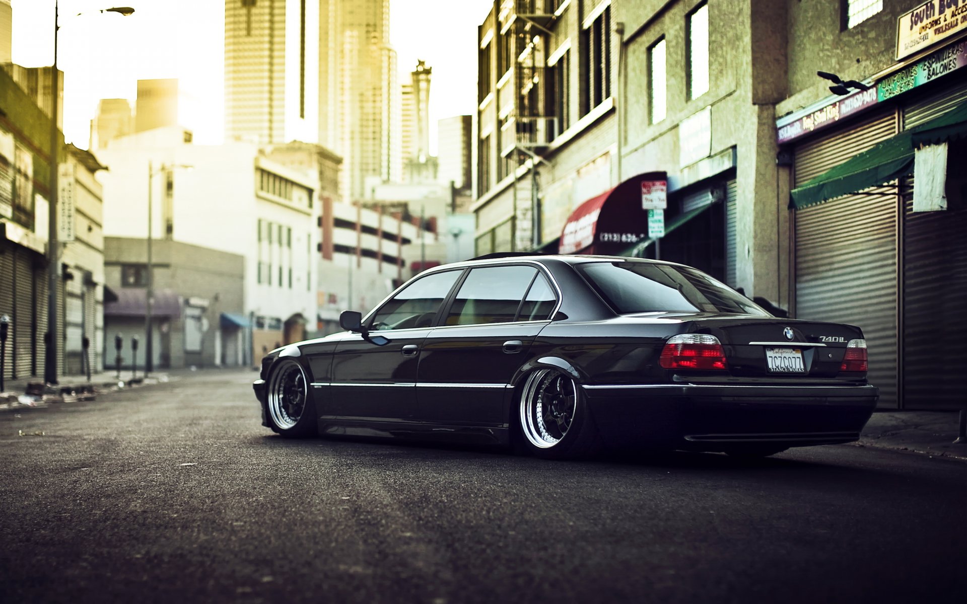 bmw 740il e38 coche bmw siete calle