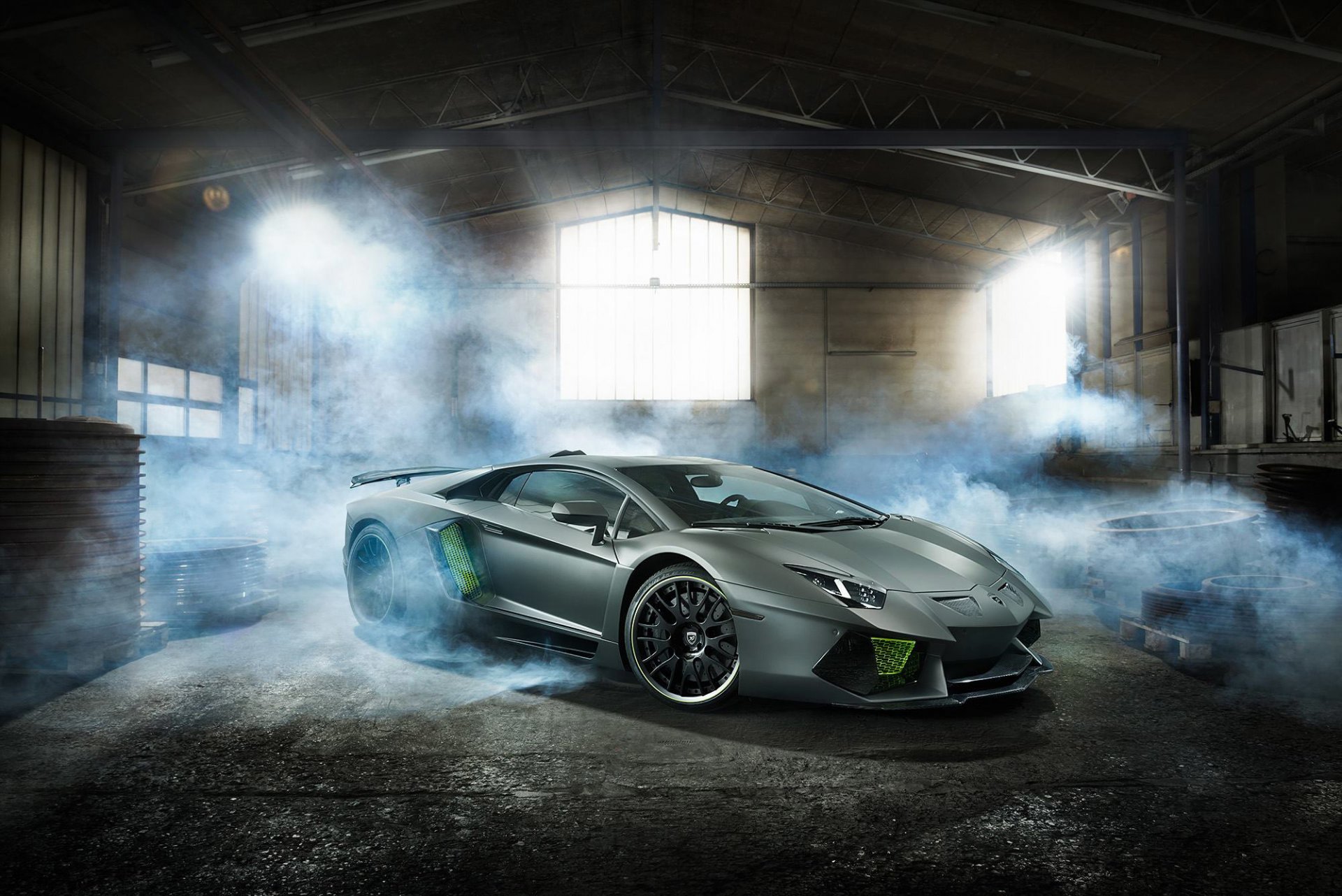 lamborghini aventador lp700-4 hamann limited green smoke