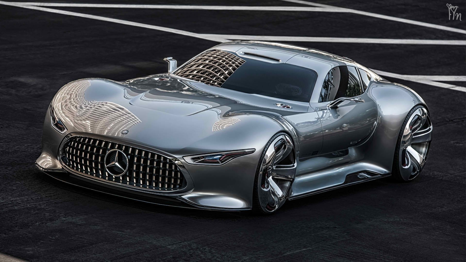 mercedes-benz amg видение gran turismo концепция