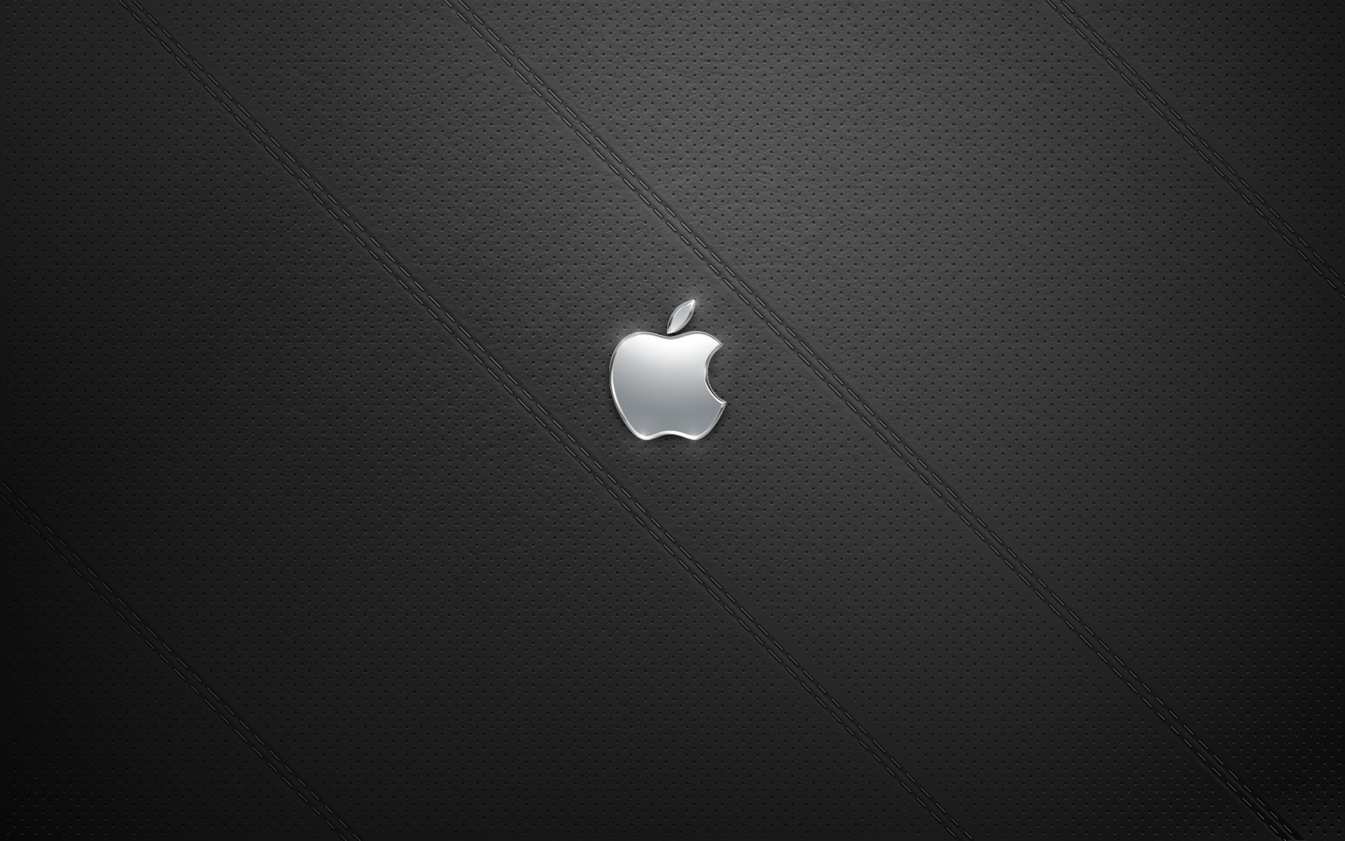 apple leather black