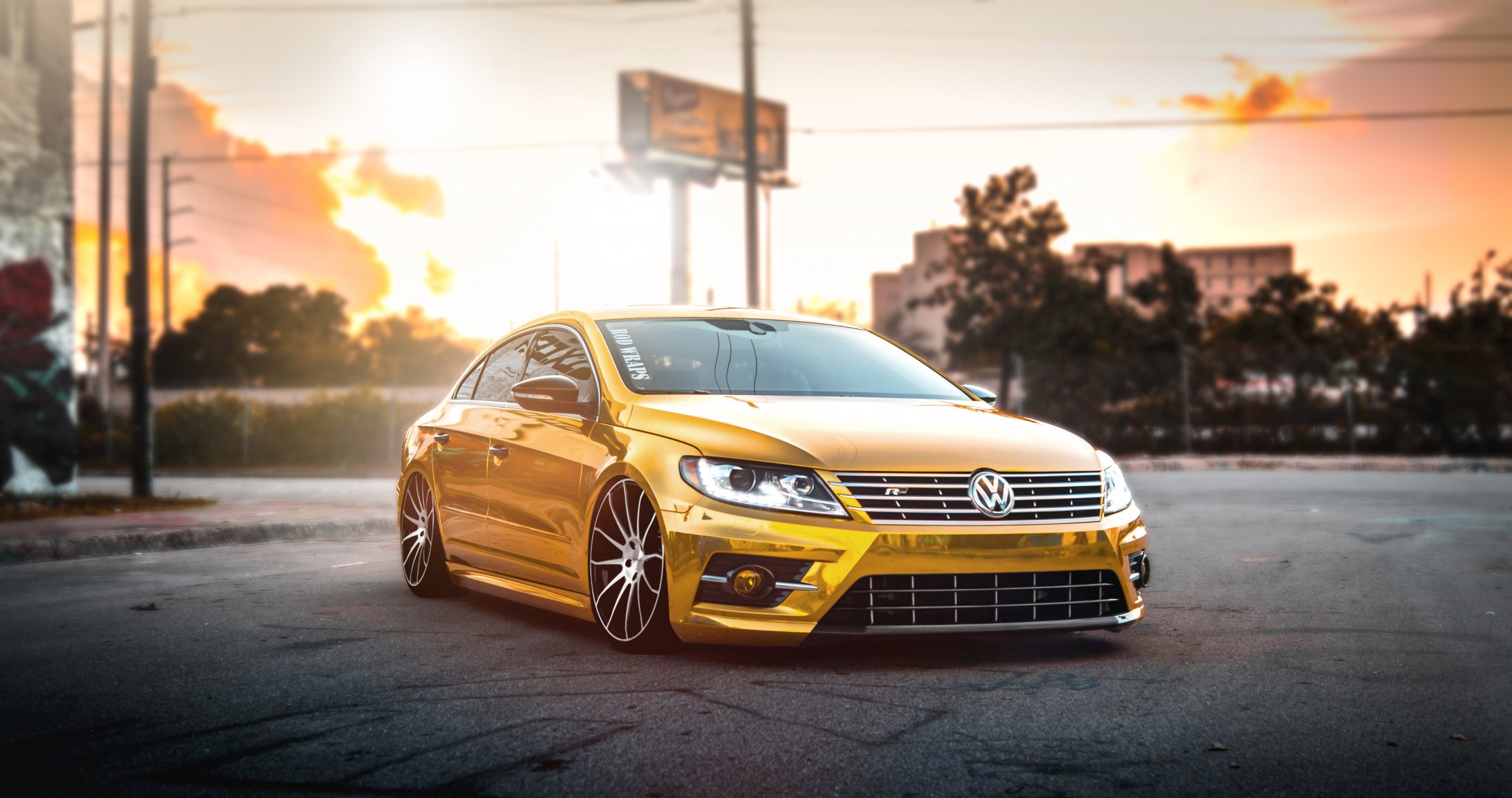 volkswagen passat cc tuning gold volkswagen passat