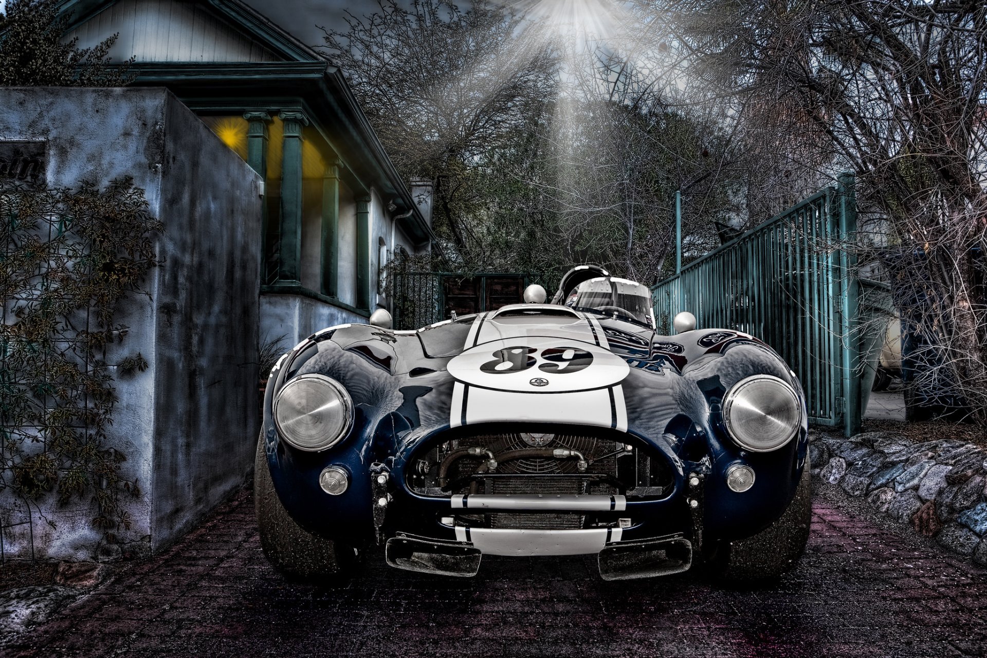 cobra shelby sportif course automobile classique légende