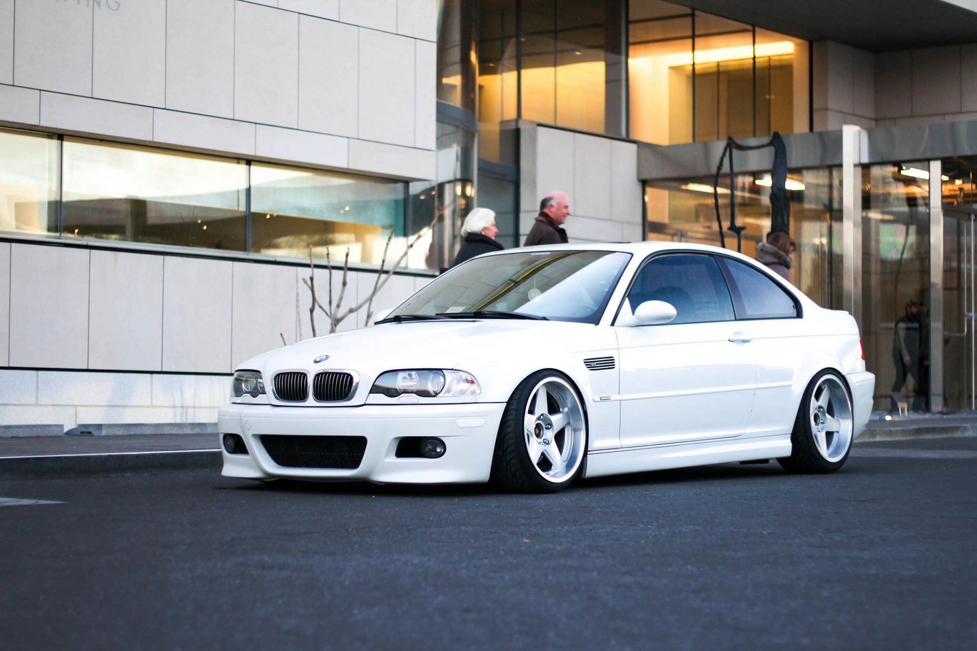 bmw м3 e46 белый позиция белая диски тюнинг
