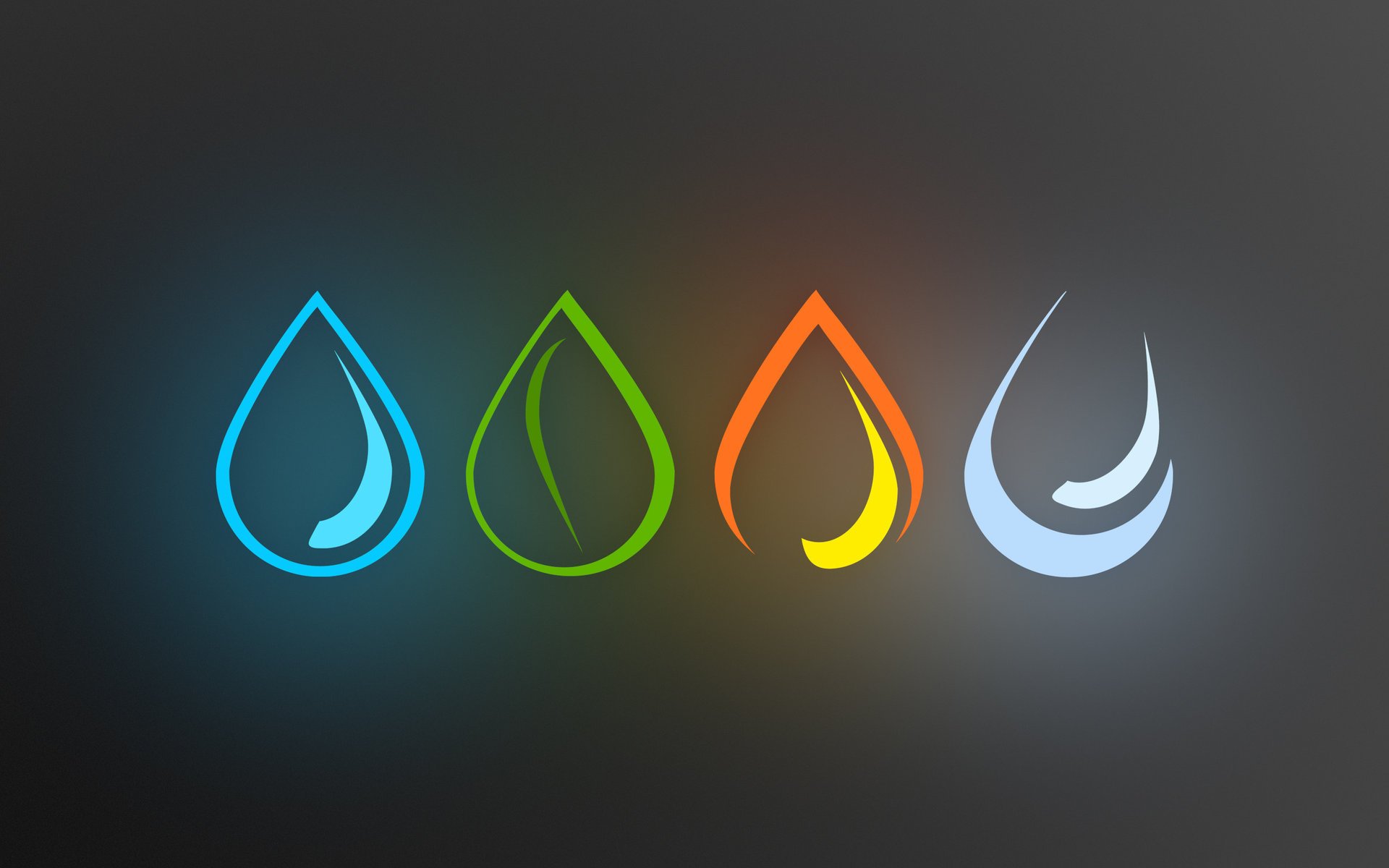 eau air terre feu
