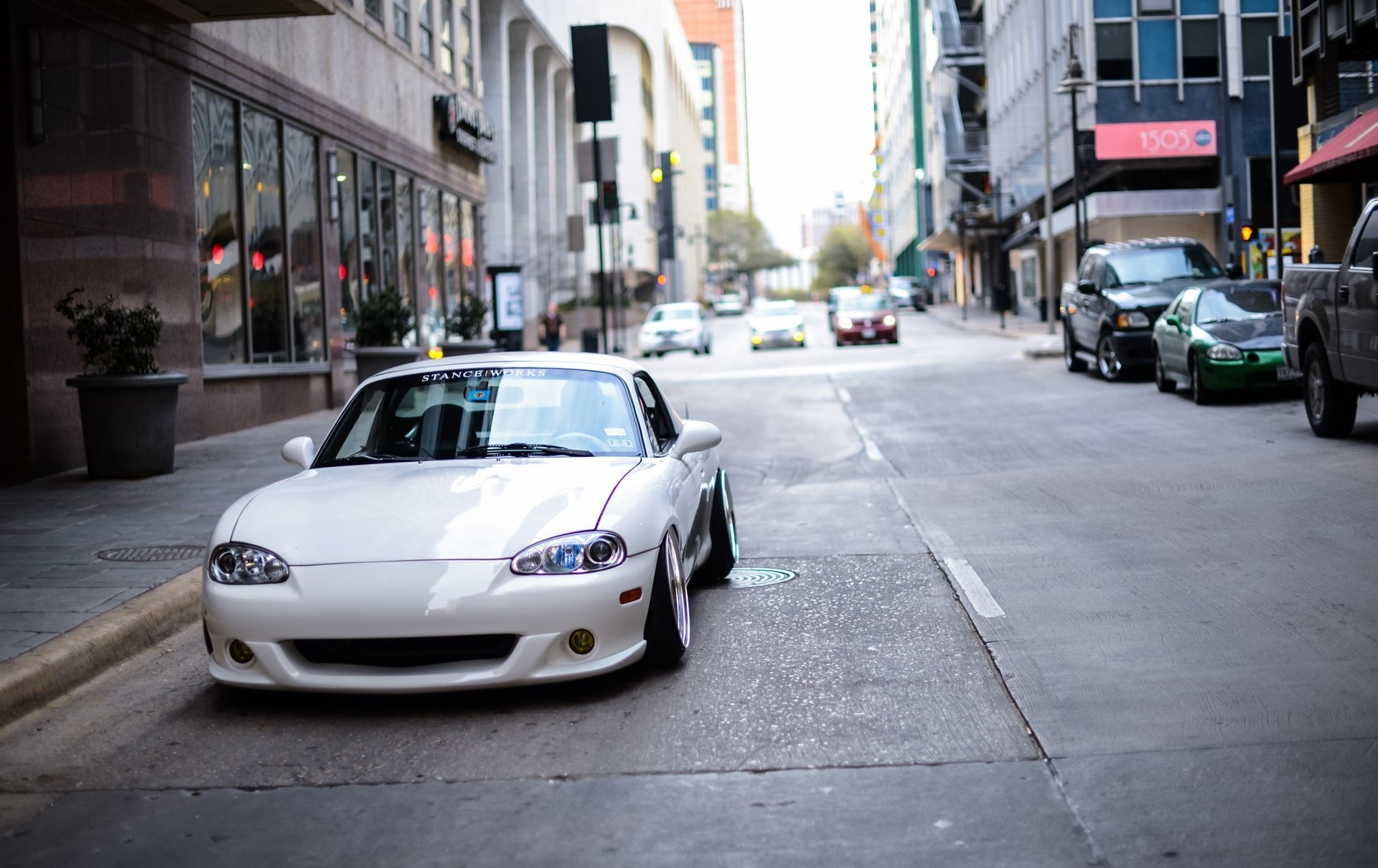 mazda miata position bbs blanc tunig jantes