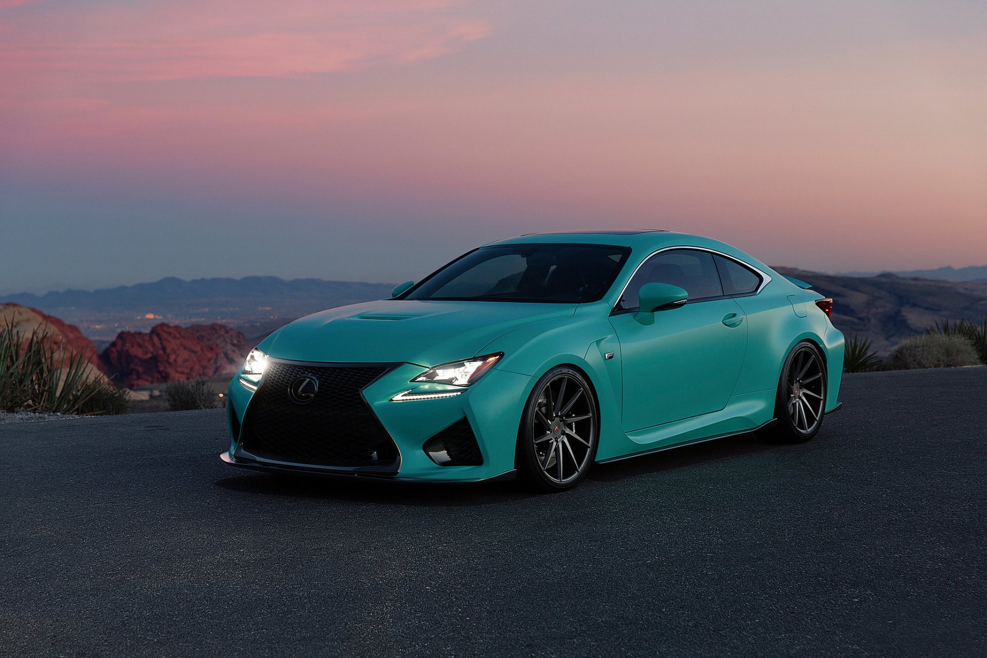 lexus rc route vue