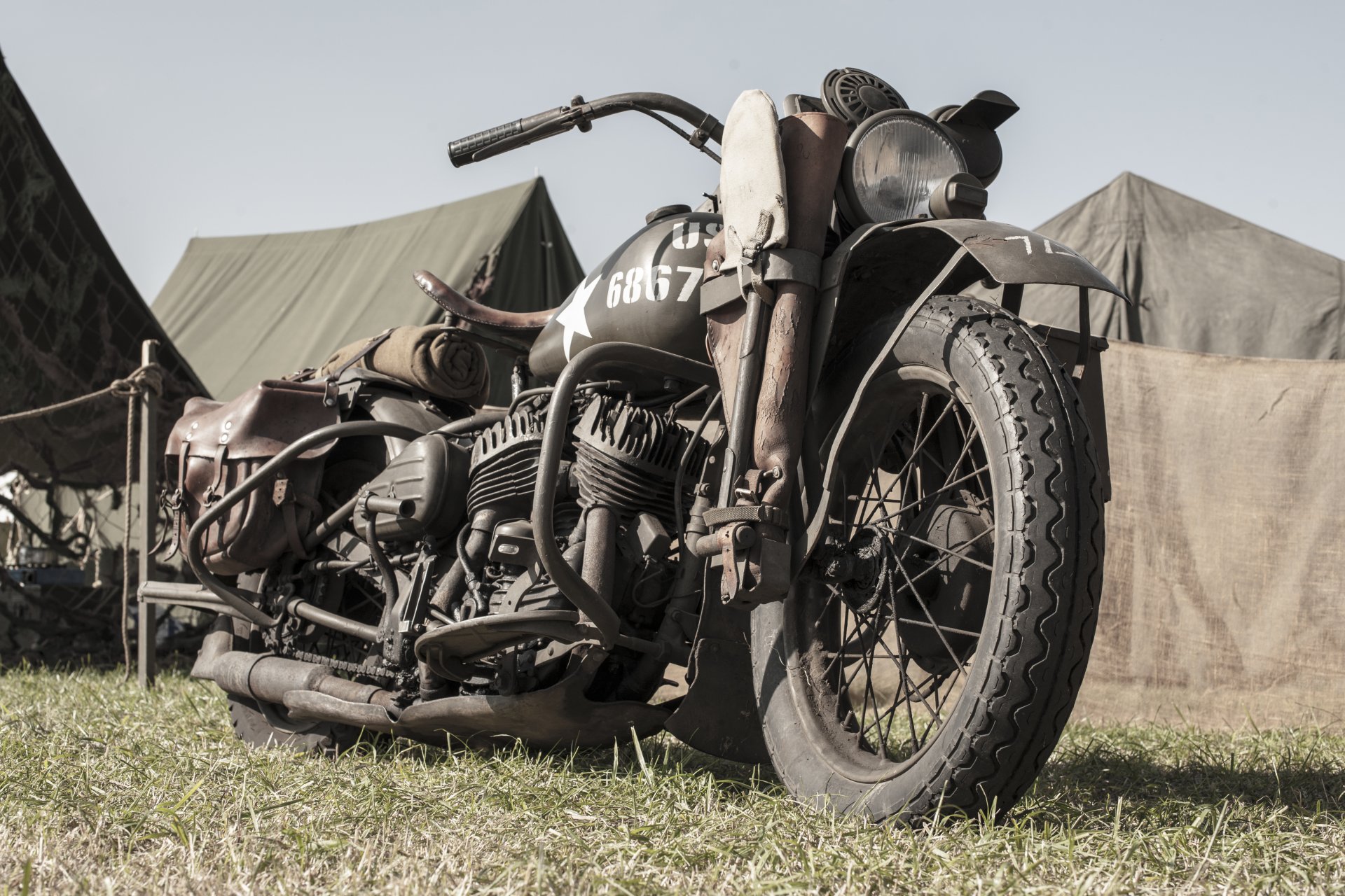 harley-davidson wla ii wojna światowa motocykl wojskowy