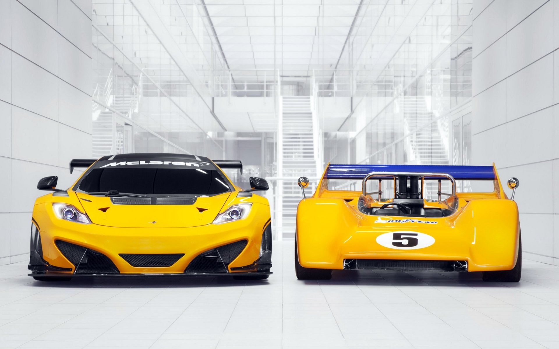 mclaren m8d i 12c gt can-am edition mclaren samochody wyścigowe przód