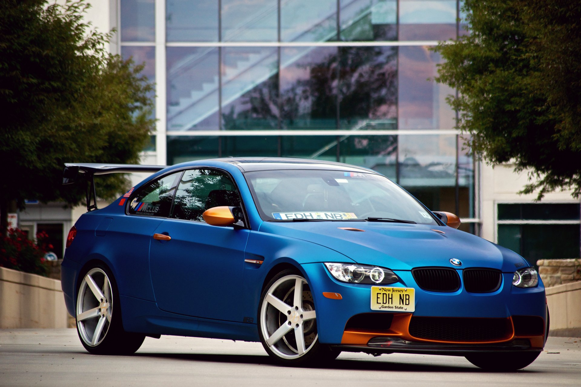 bmw e92 m3 tuning blue