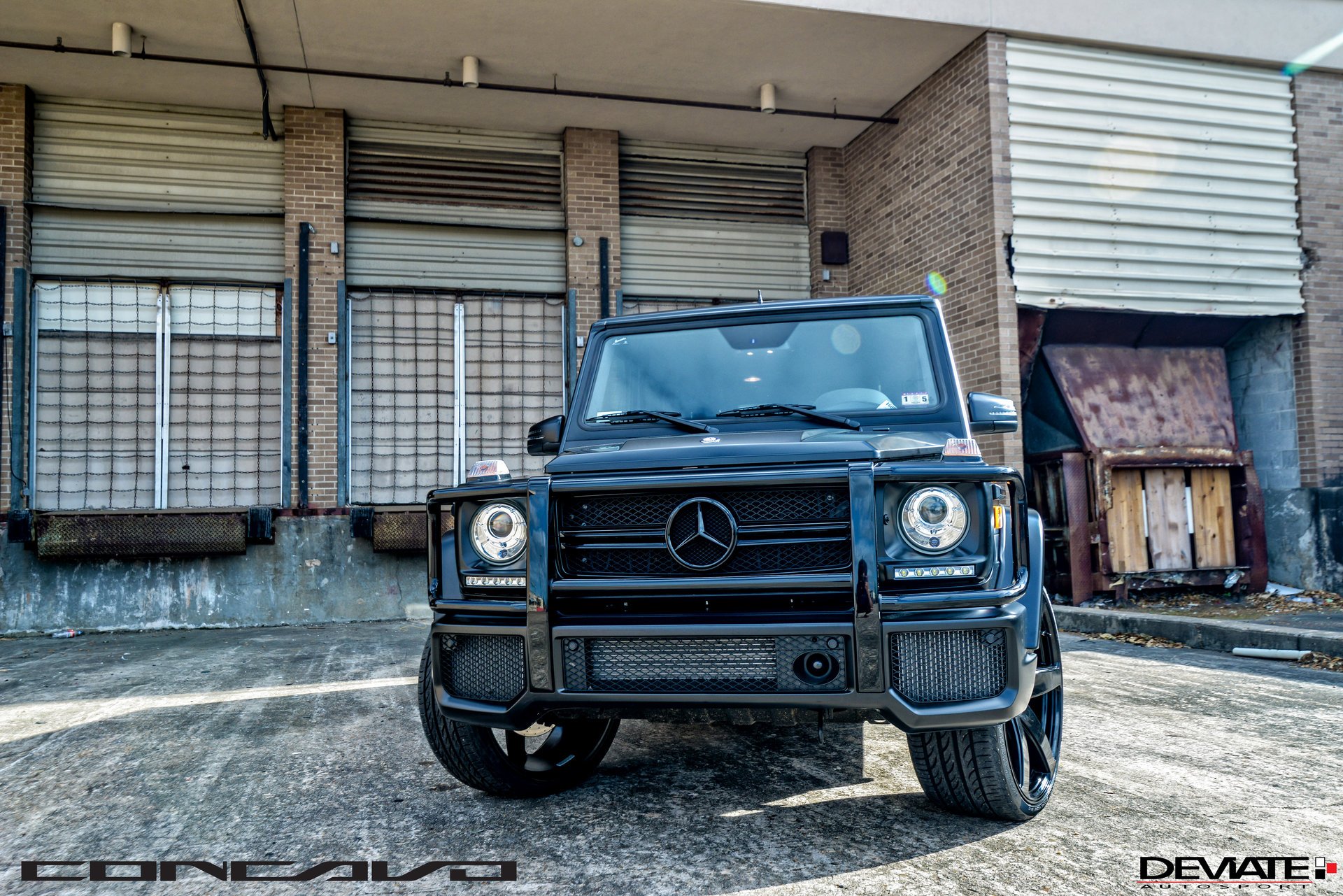 concavo roues mercedes benz g63 phares gelandewagen