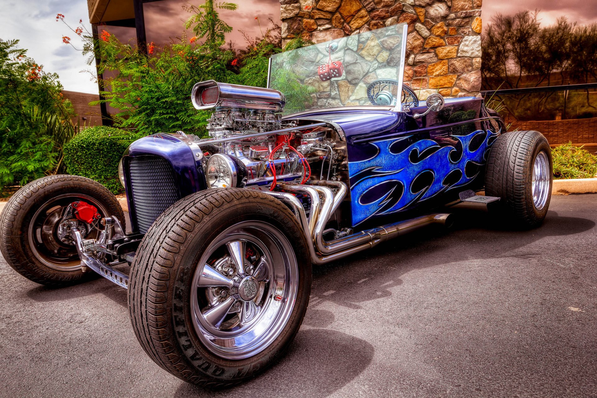 hot rod classique voiture avant