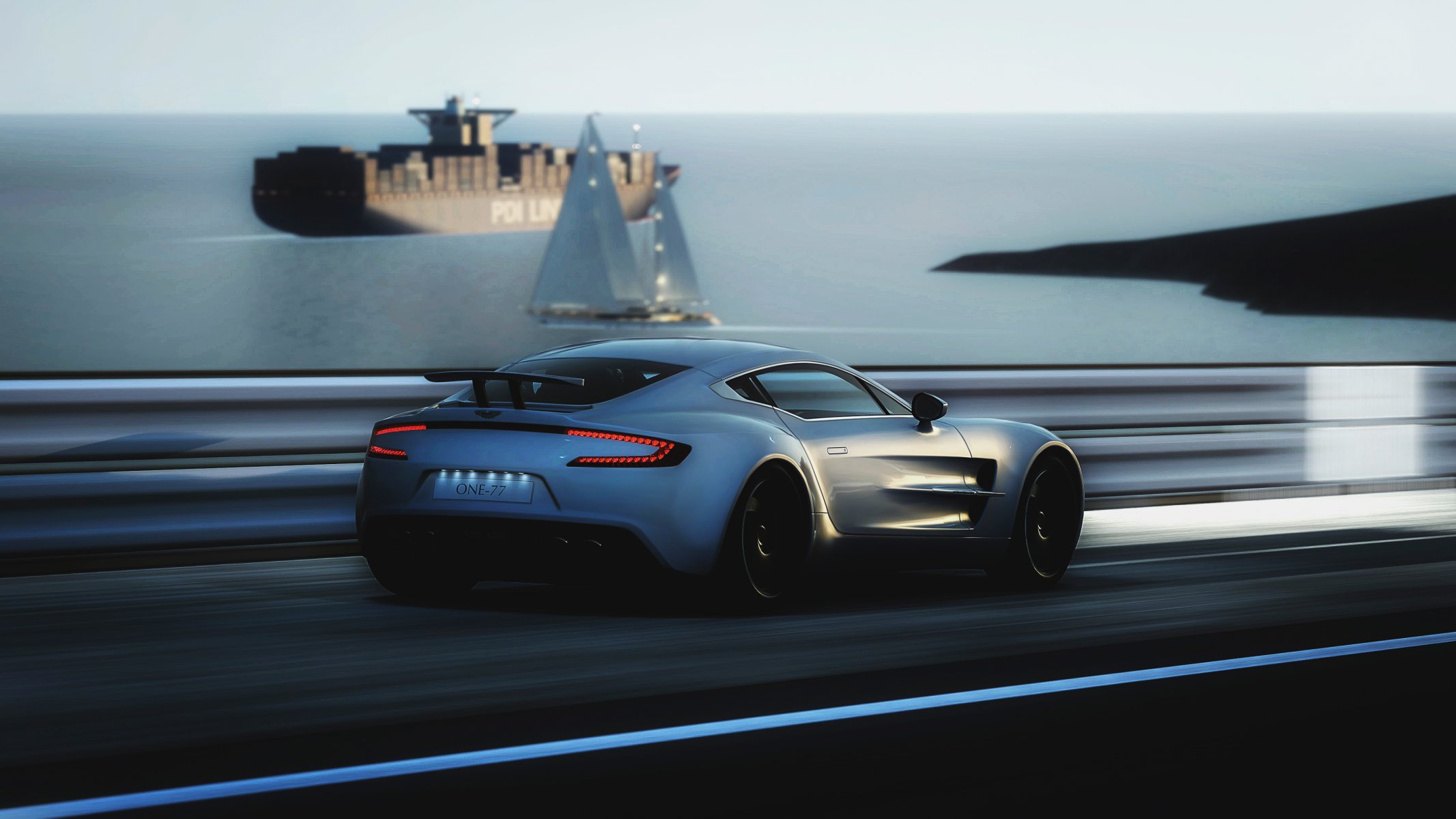 aston martin one-77 скорость