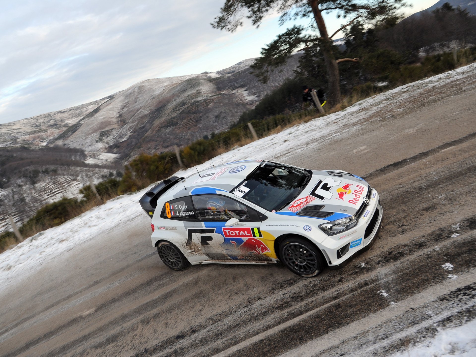 rallye wrc monte carlo 2013 volkswagen polo g