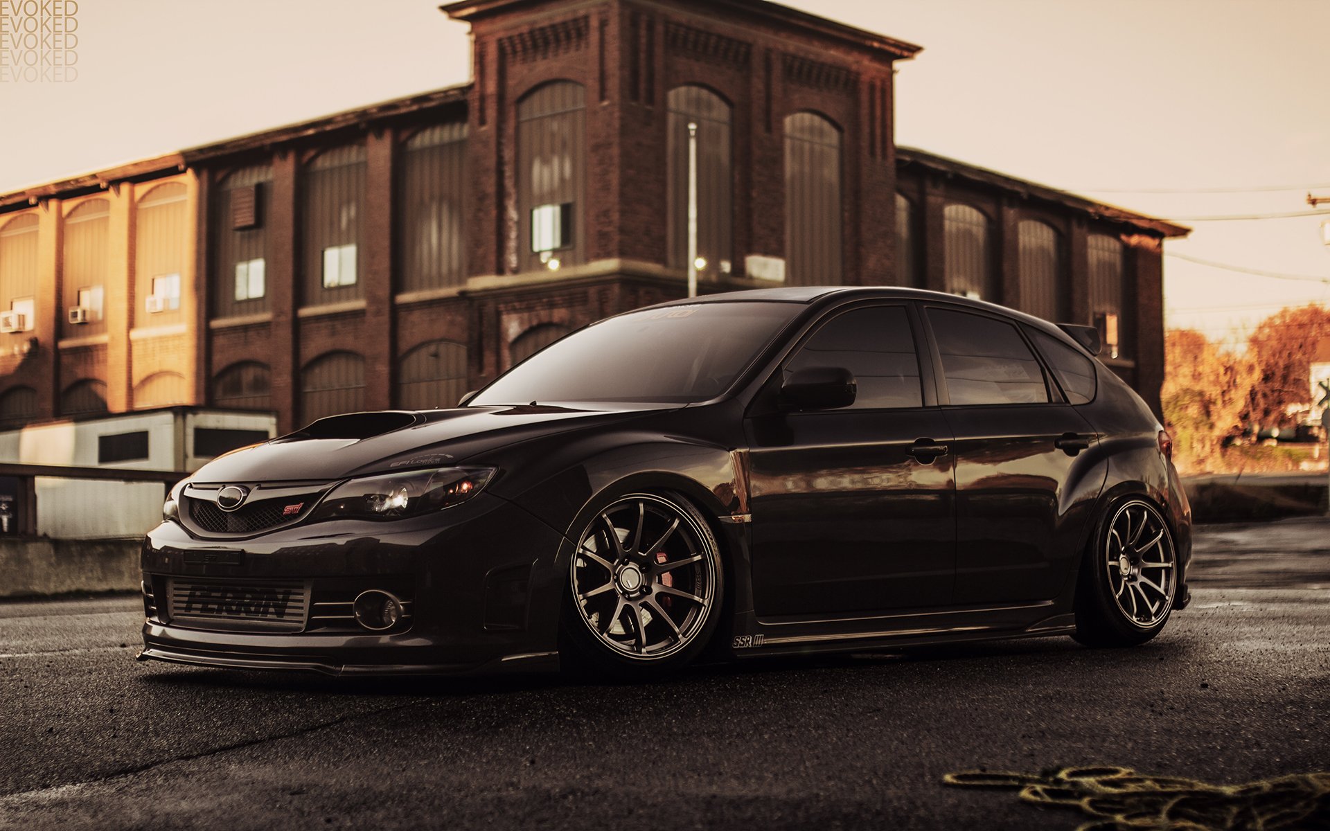 ubaru impreza сти black ice