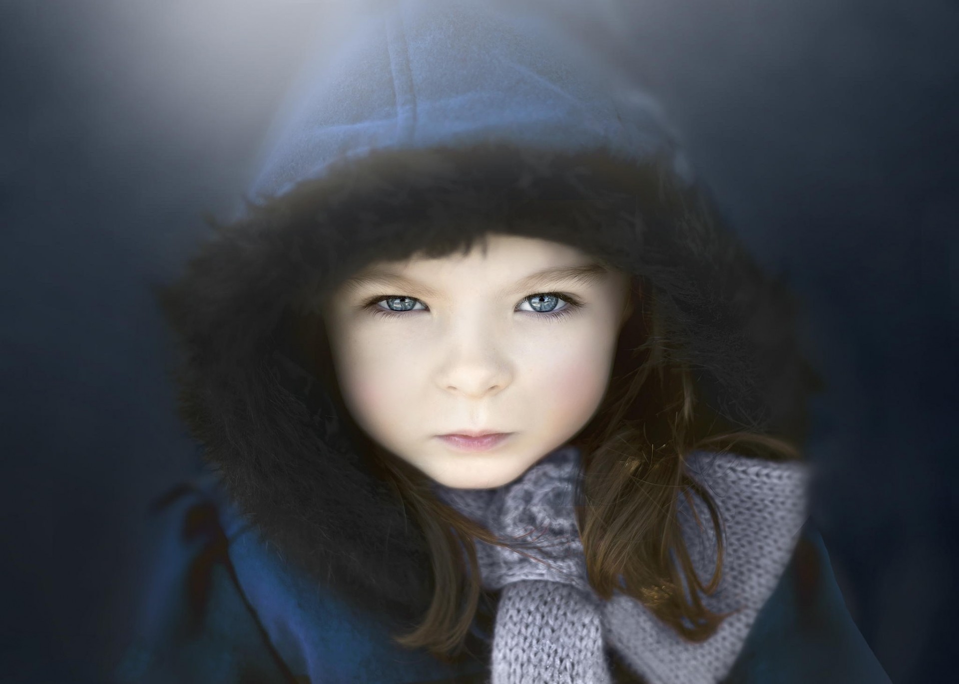 ragazza bellezza bambini vista ritratto bambino