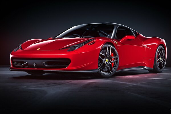 Ferrari rossa italiana di nasg85