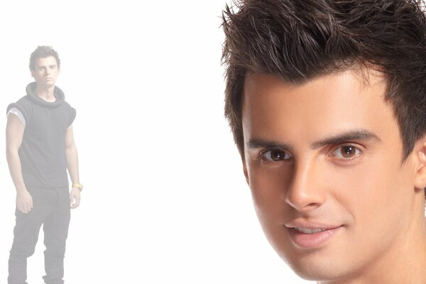 Talented and beautiful singer Kirill Turichenko