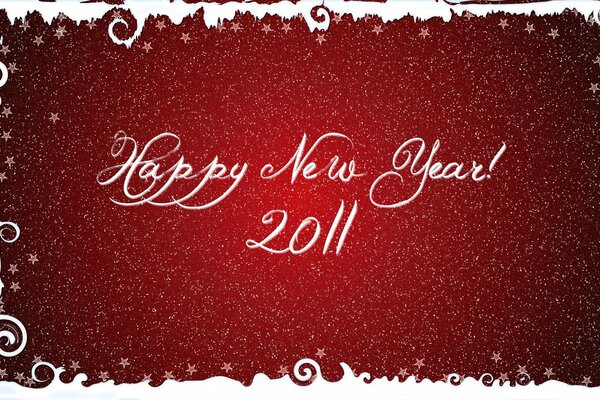 Beautiful congratulations on the new year