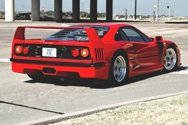 Ferari is my favorite car to drive through the streets of my native village
