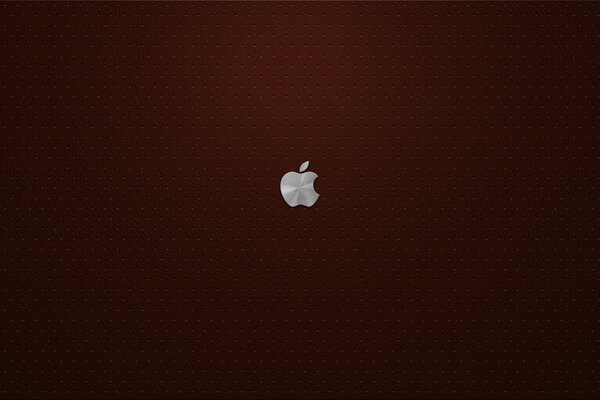 Odznaka Apple w kolorze bordowym