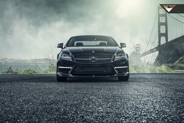 Mercedes-benz cls63 vorsteiner black