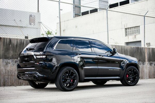 Majestic Black Grand Cherokee