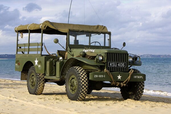 An army all-terrain vehicle of the Second World War