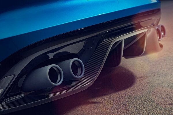 Abgasanlage Sport Car
