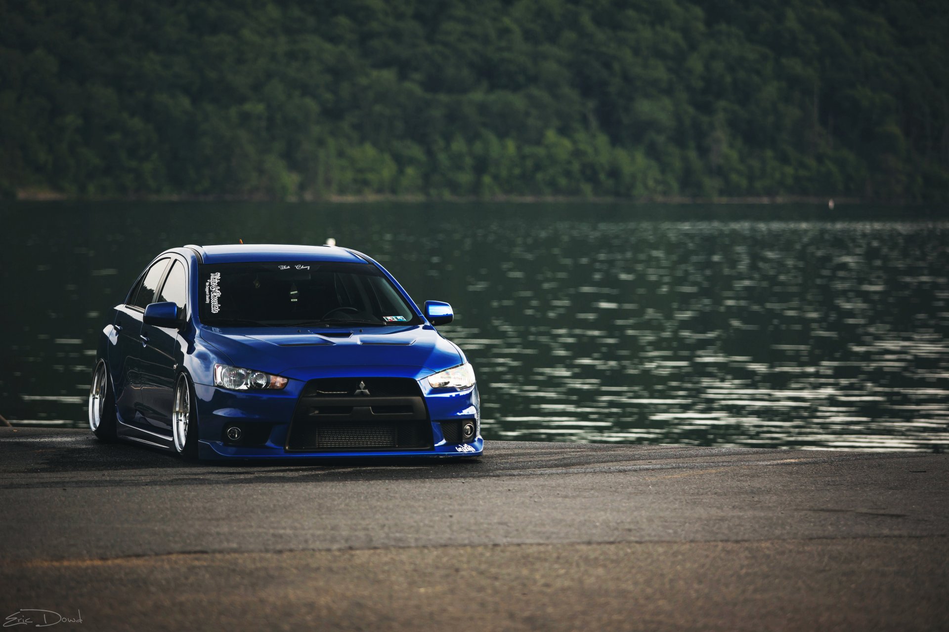 mitsubishi profession evolution x jdm style automotive desktop car wallpaper mitsubishi lancer evolution blue