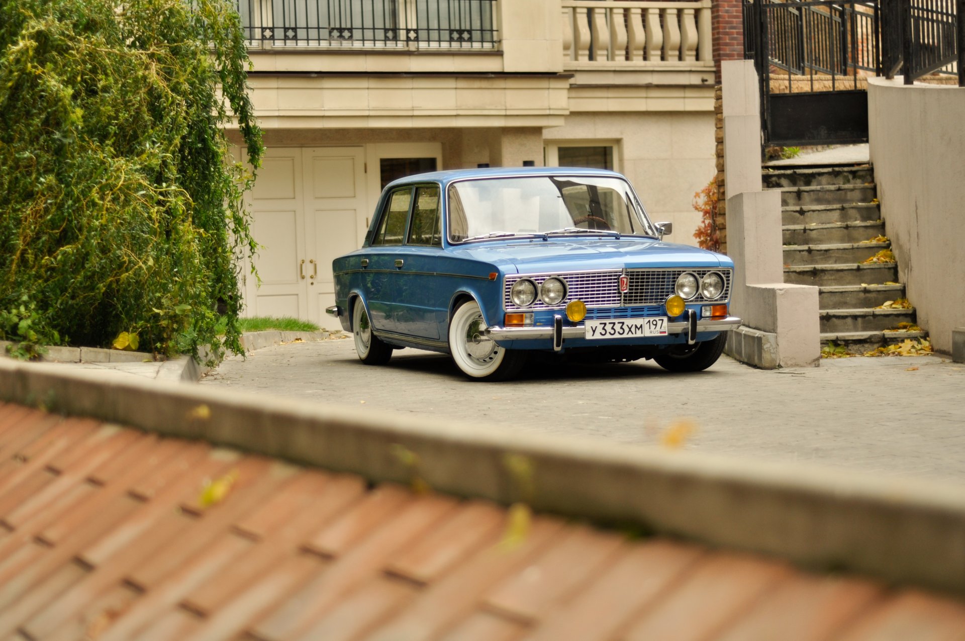 lada vaz resto bas classique classique légende voiture arrière-plan