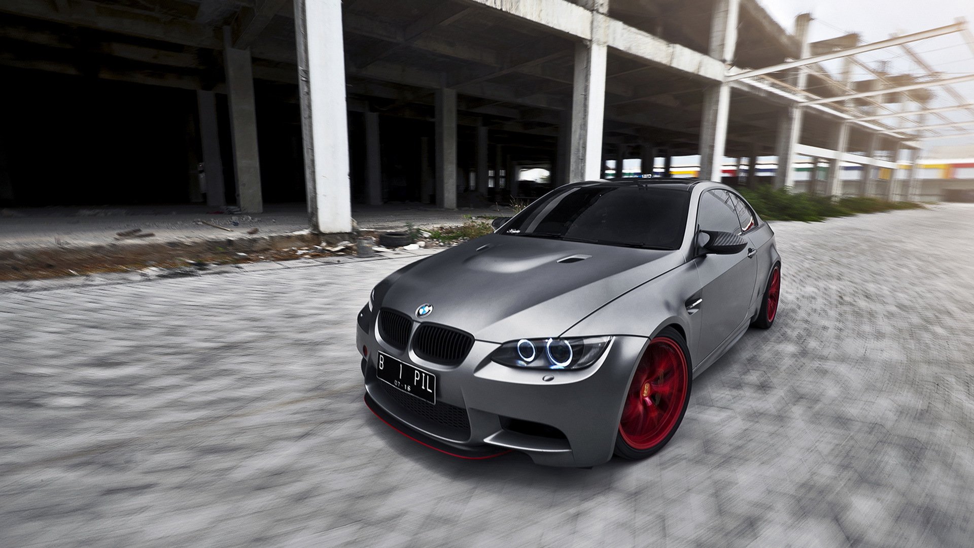 bmw m3 bmw tuning gris frente bb