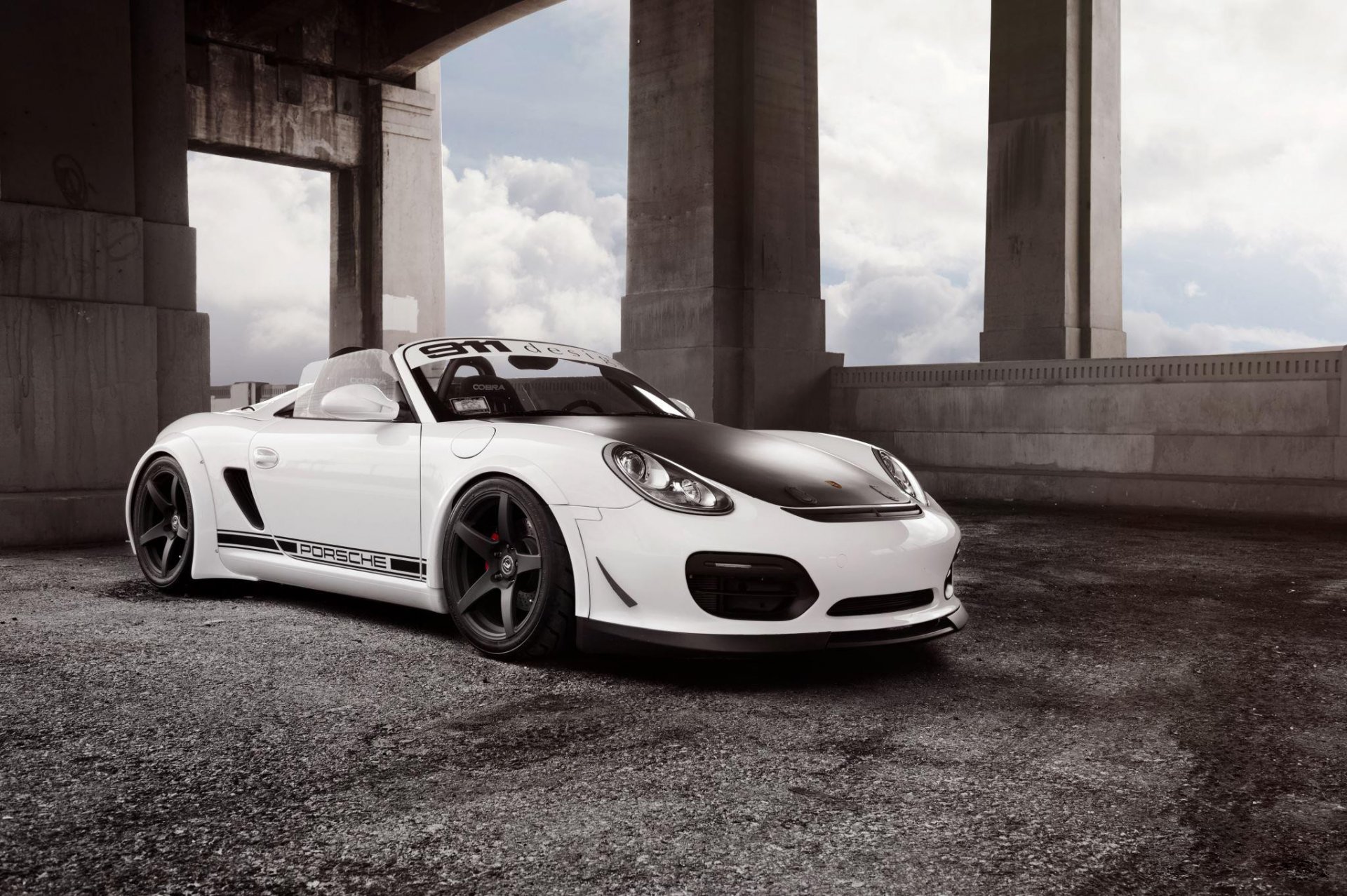 porsche boxster spyder porsche roues forgestar papier peint automatique