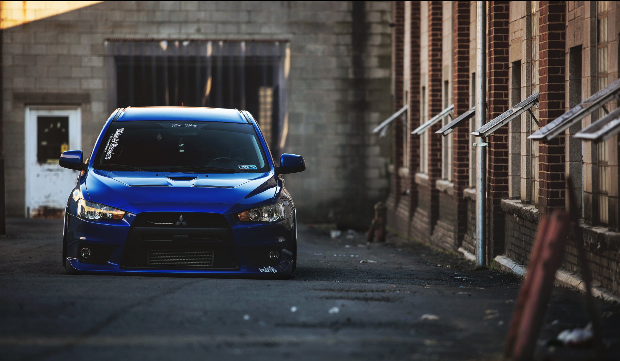 mitsubishi profession evolution x jdm style automotive desktop car wallpaper mitsubishi lancer evolution blue