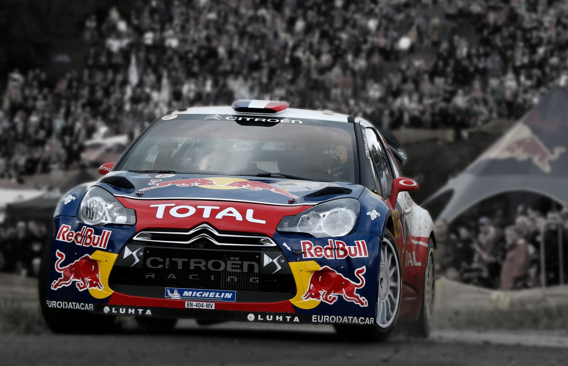 citroen ds3 zlot wrc auto logo zawody fani prędkość