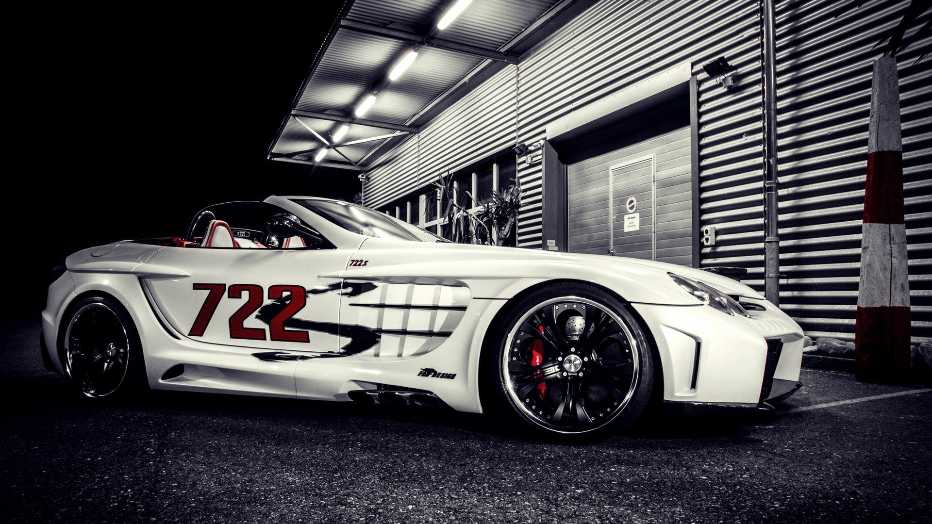 mercedes benz slr mclaren mercedes supercar night tuning