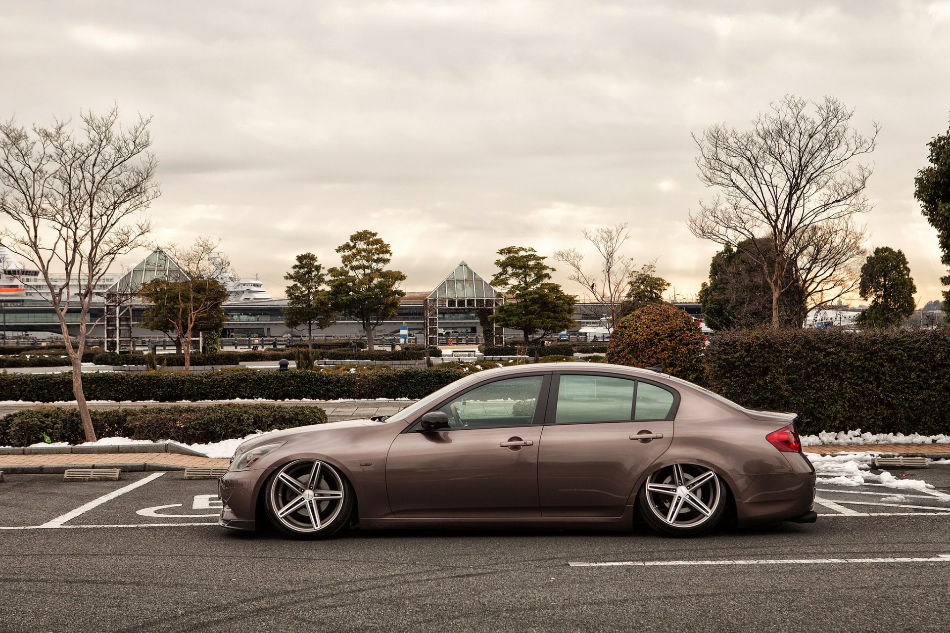 infiniti g35 posición bajo infinito perfil