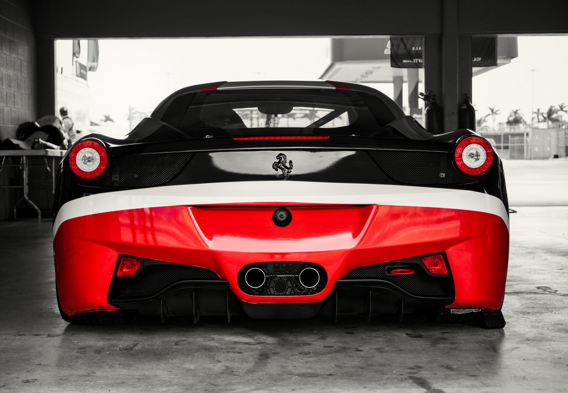 ferrari 458 italia rouge noir ferrari